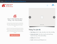 Tablet Screenshot of noithatcaocapdanang.com
